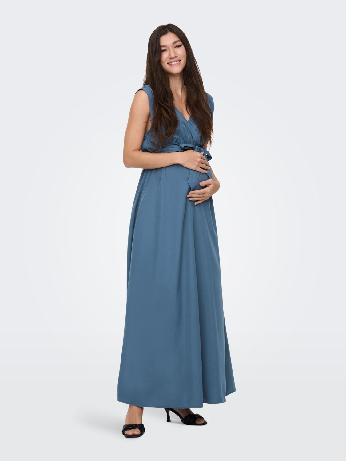 Mama sleeveless maxi dress