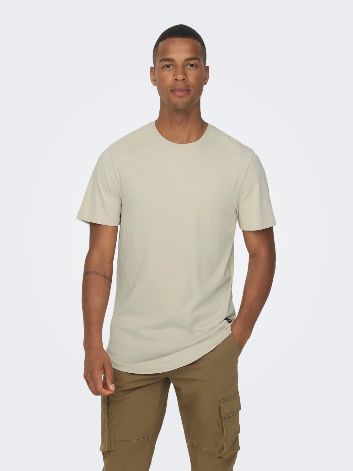 Long o-neck t-shirt