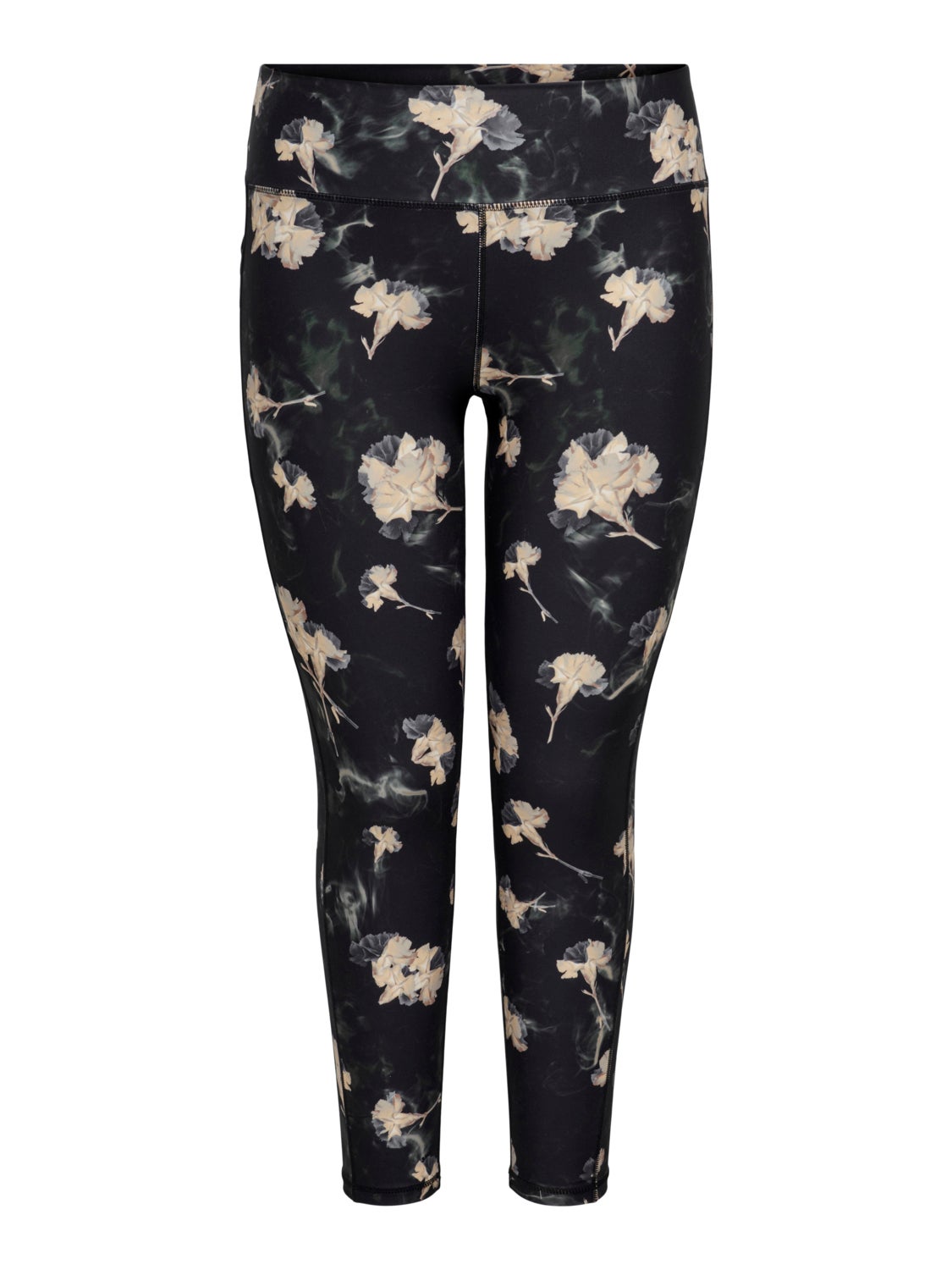 Curvy sports leggings with high waist