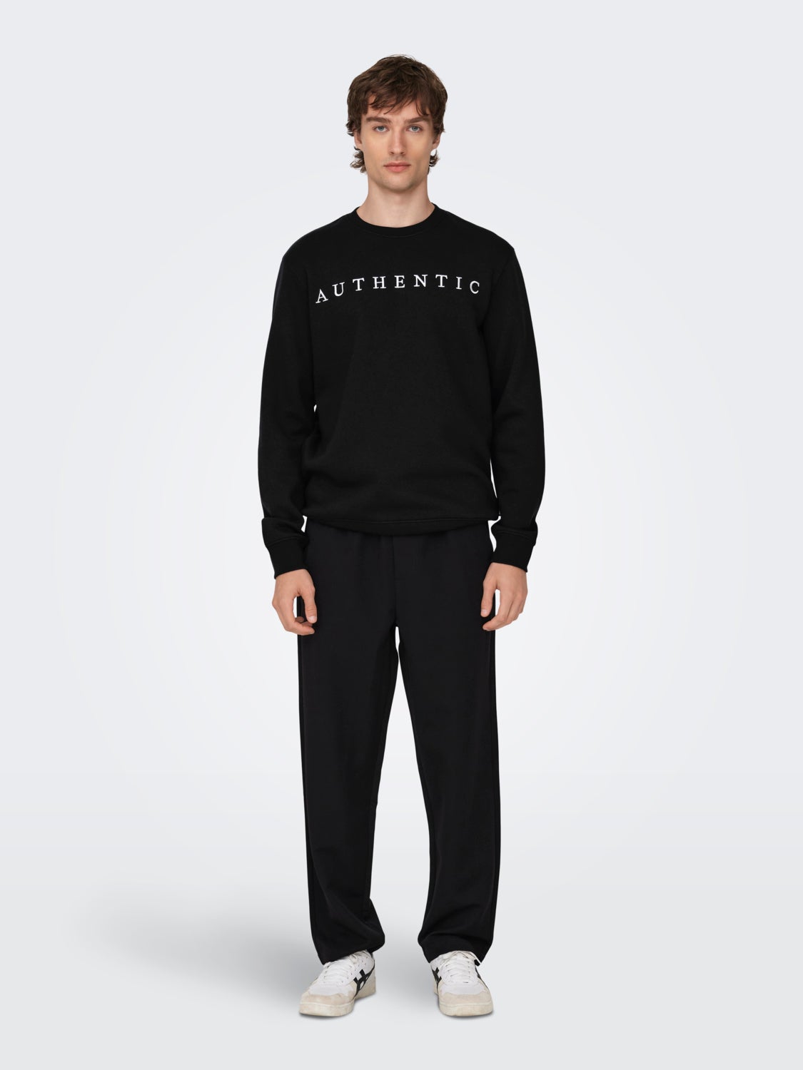 O-neck sweatshirt
