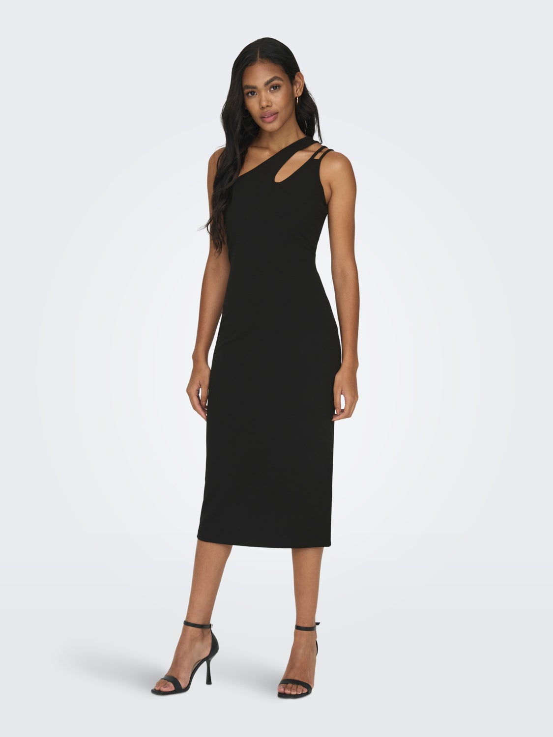 Midi One Shoulder Dress