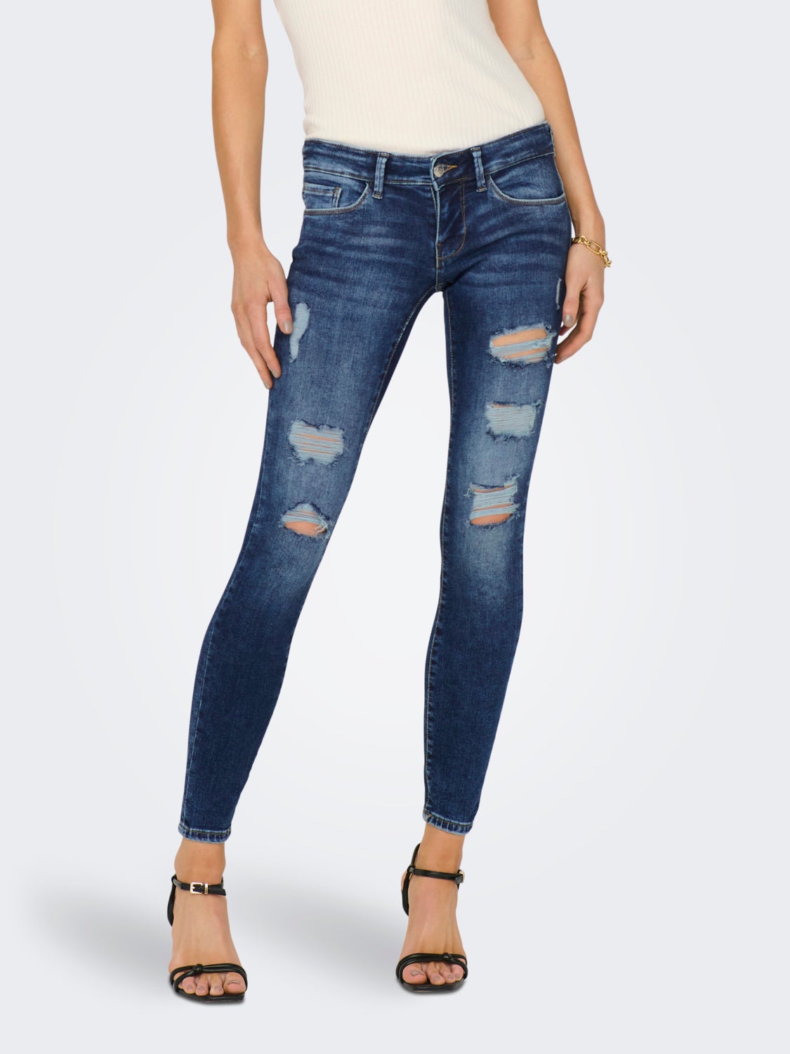 ONLCORAL SL SKINNY DES ANKLE TAI