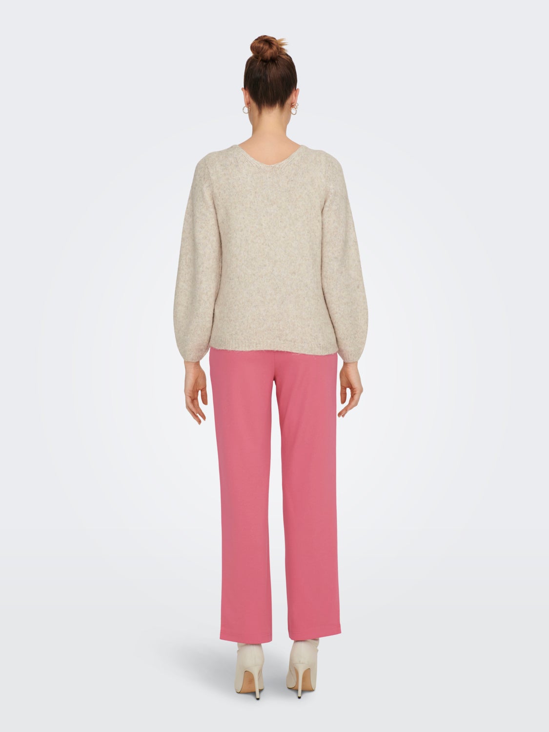 V-neck Knitted Pullover