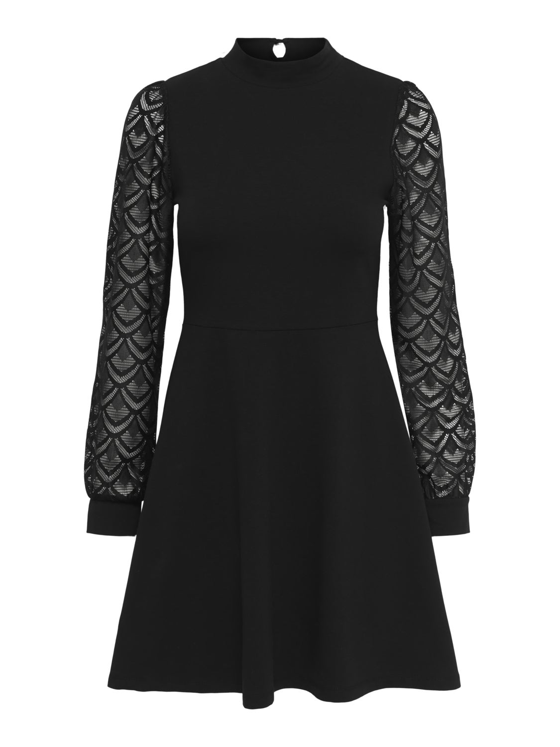 Petite high neck dress