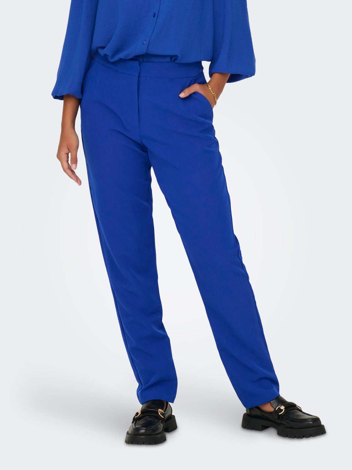 Solid colored Trousers