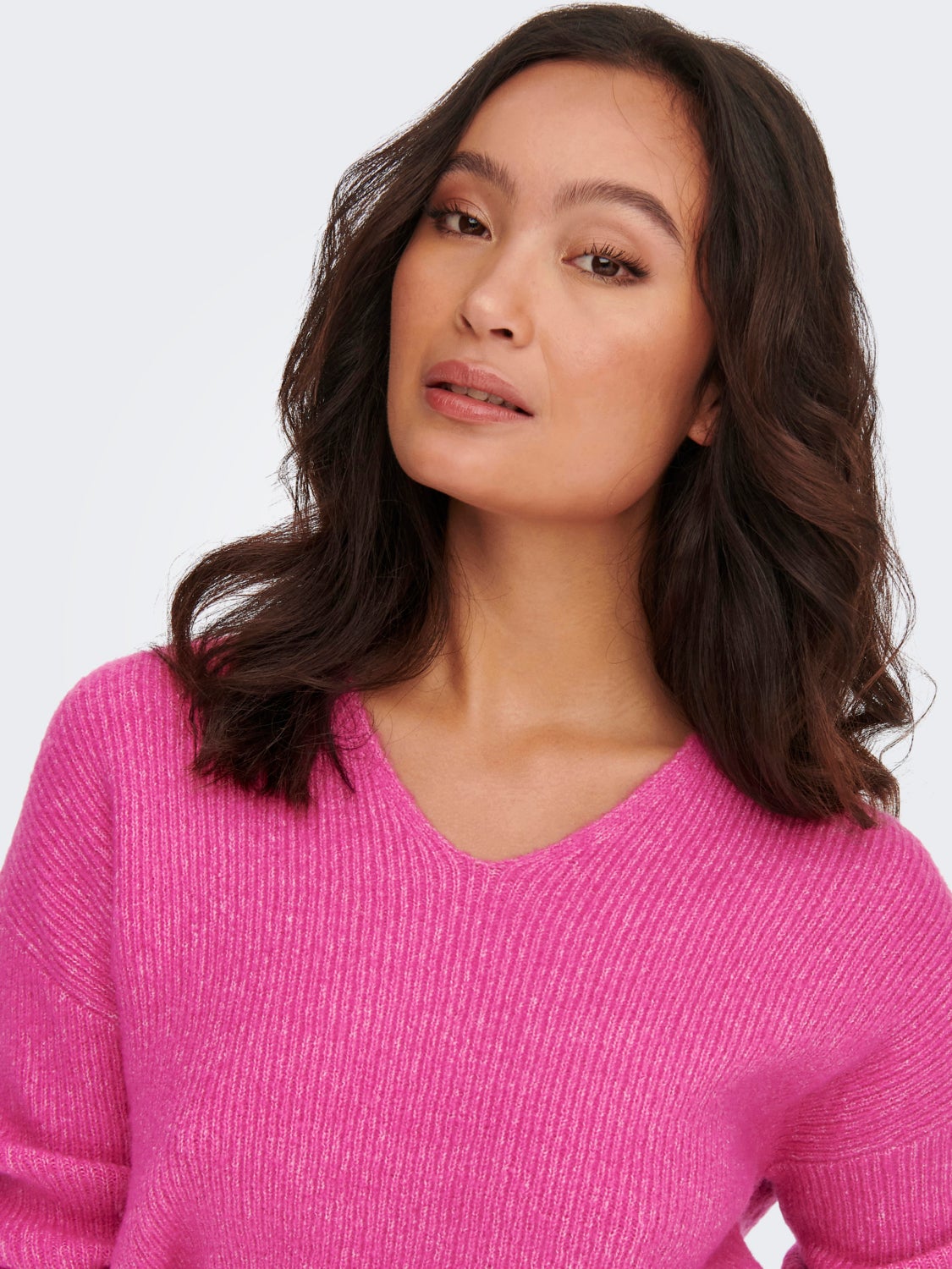 V-neck Knitted Pullover
