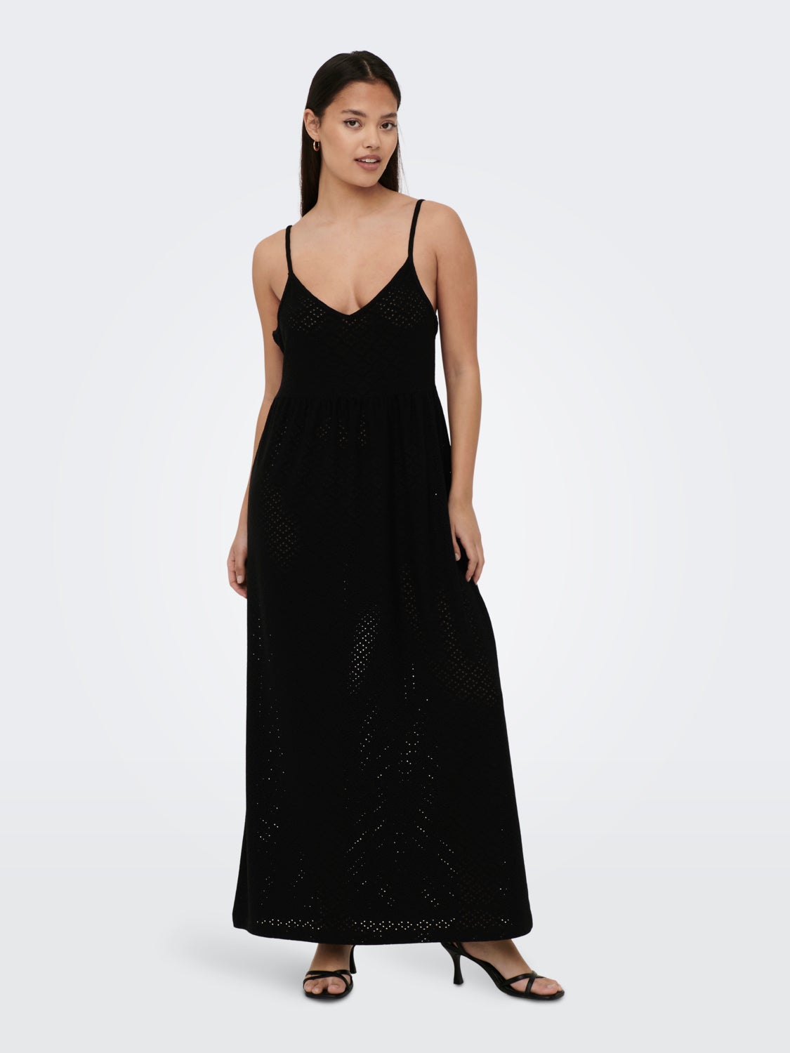 V-Hals Maxi Dress
