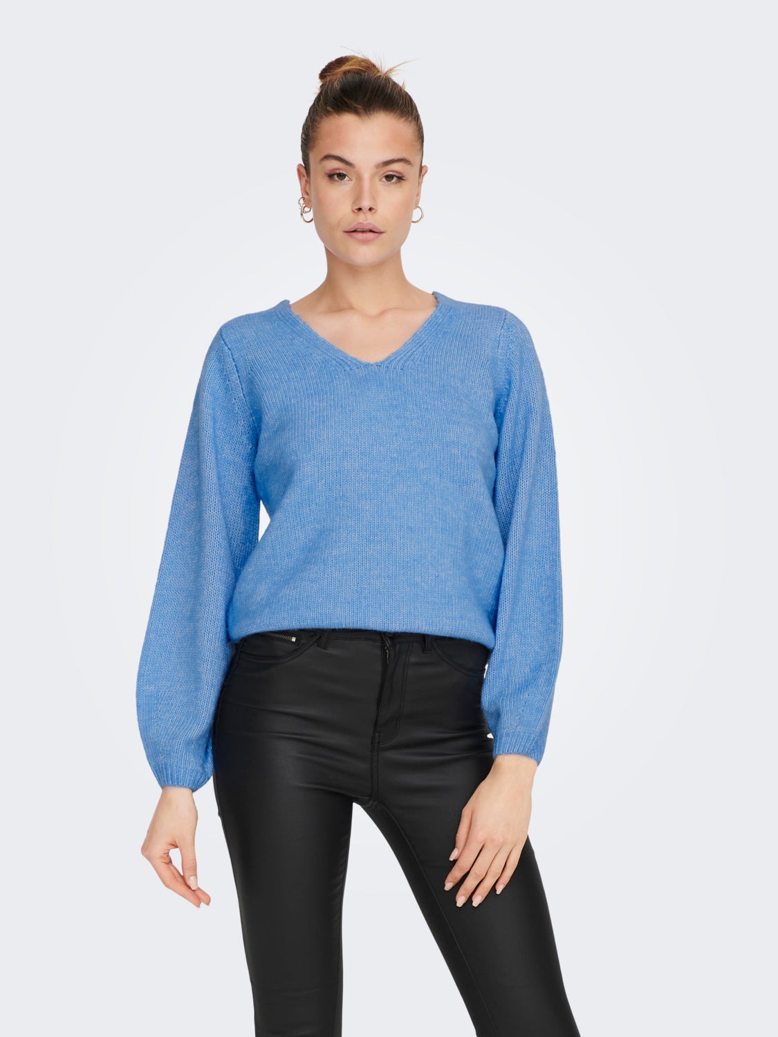 V-neck Knitted Pullover
