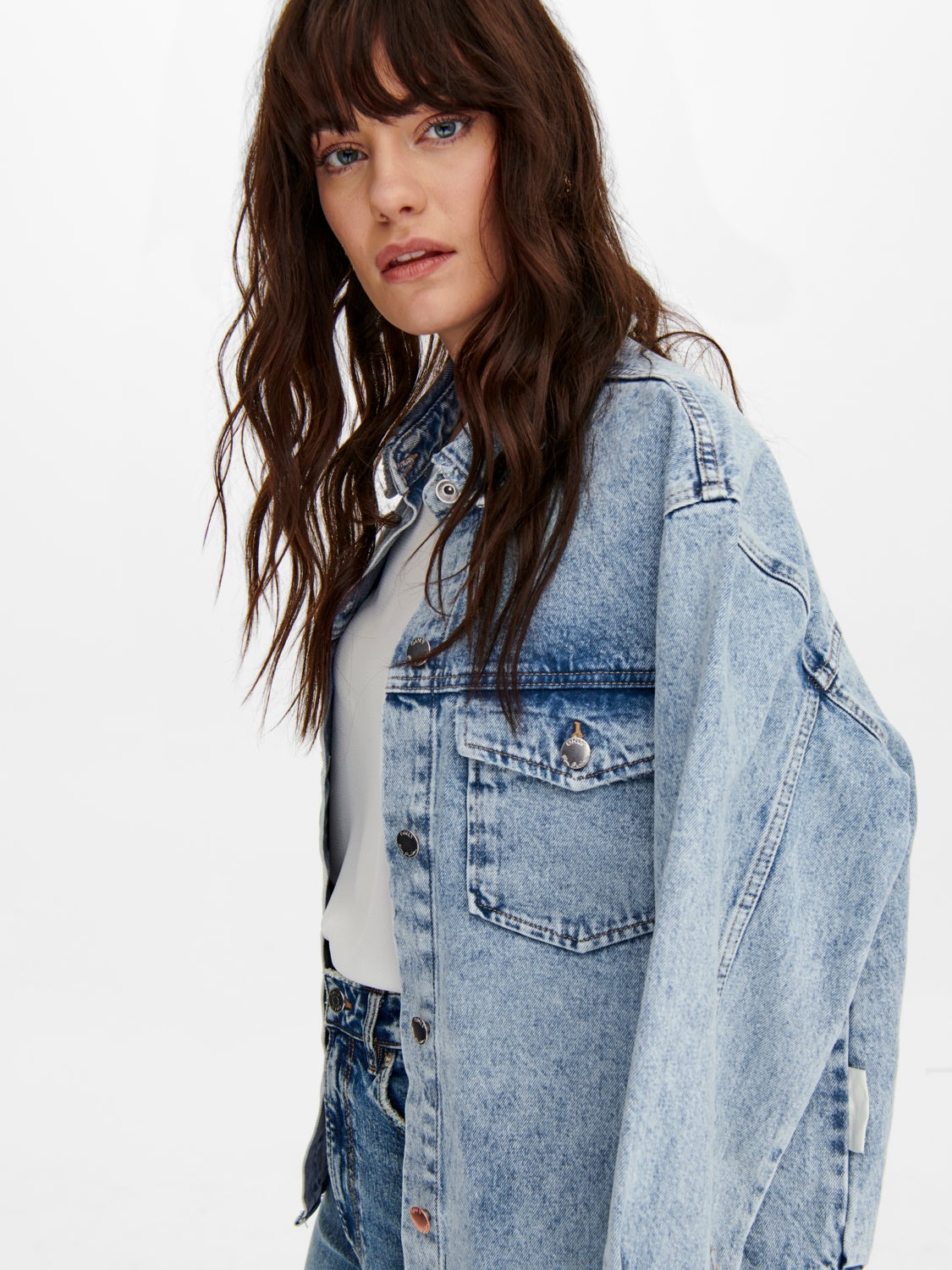 Oversize Denim shirt