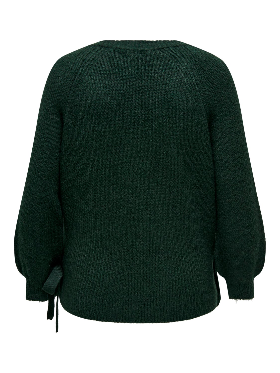 Curvy wrap Knitted Pullover