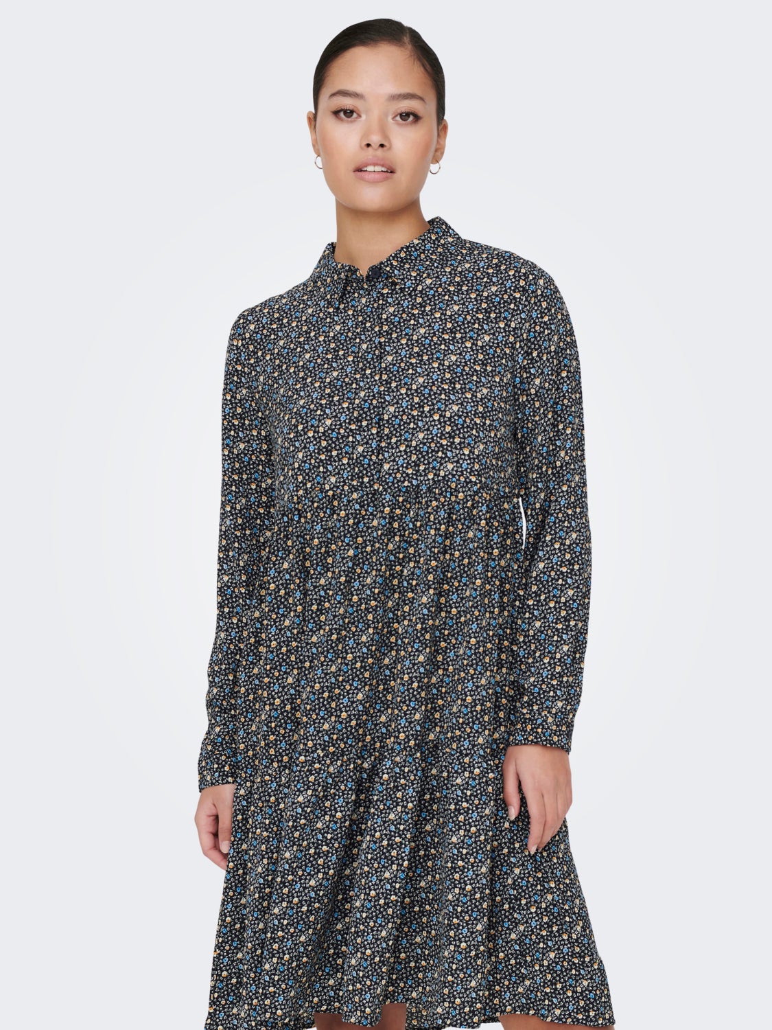 Mini dress with print