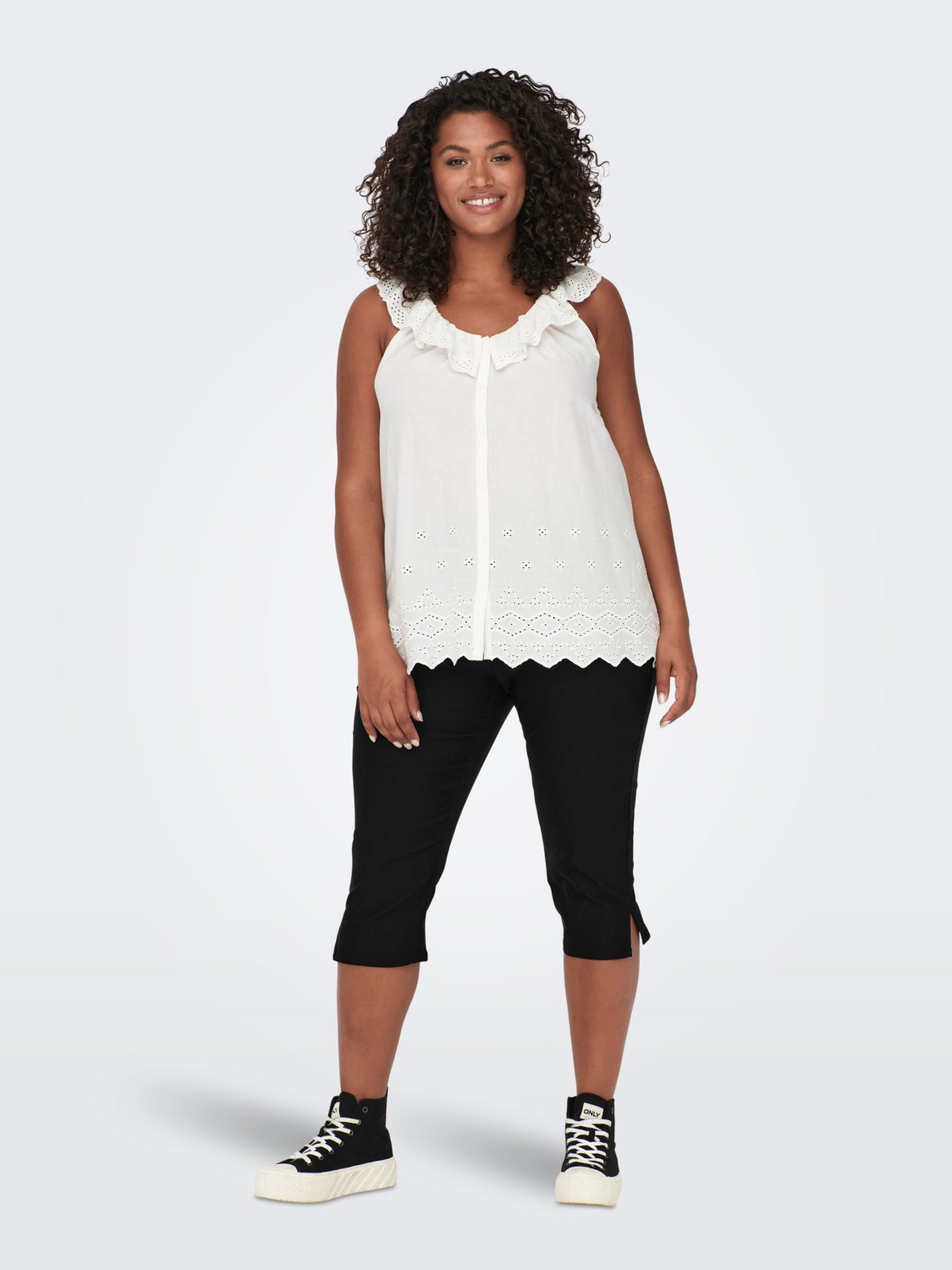 Curvy high waisted knickers