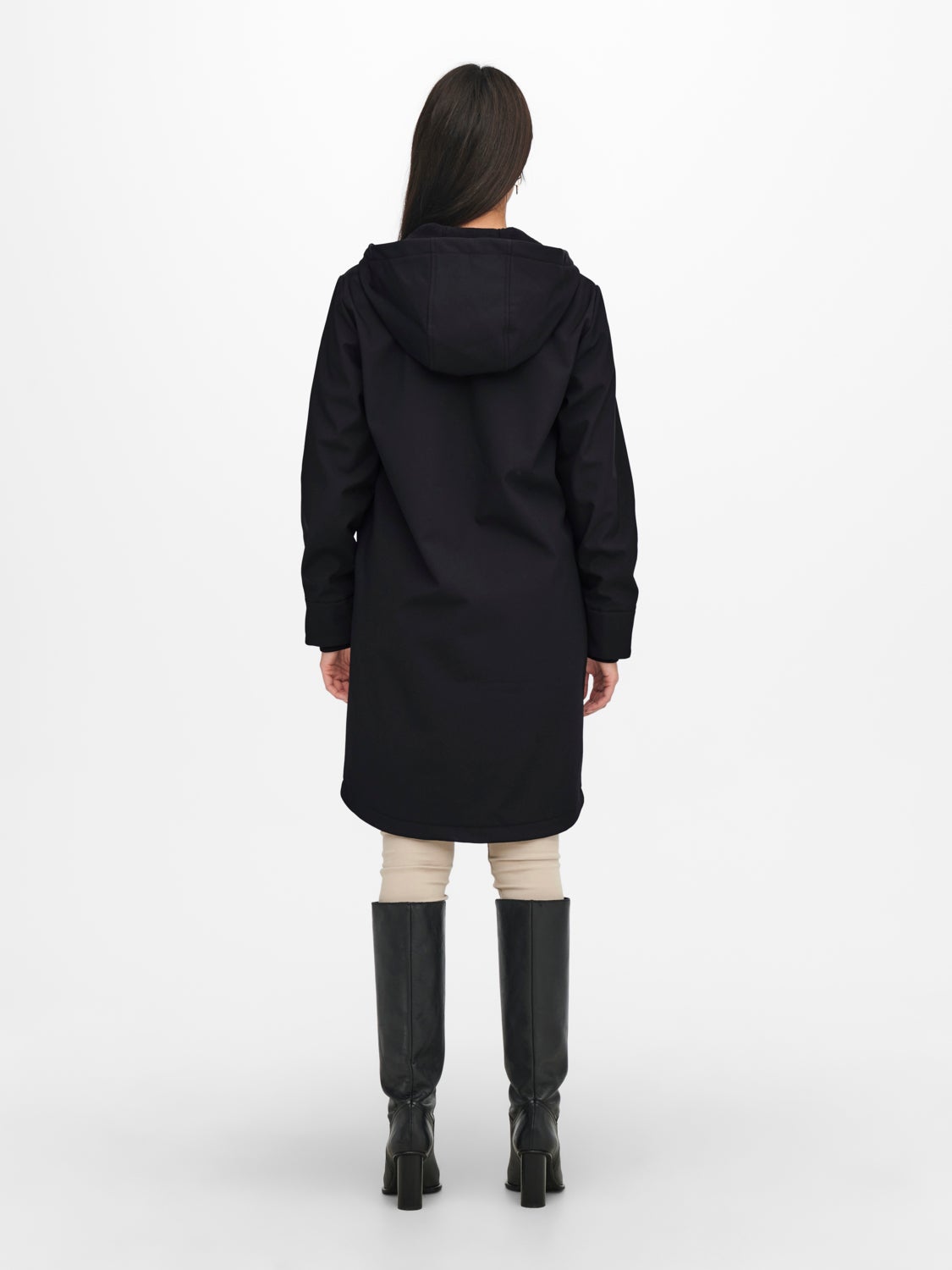 Long Solid Colored Jacket