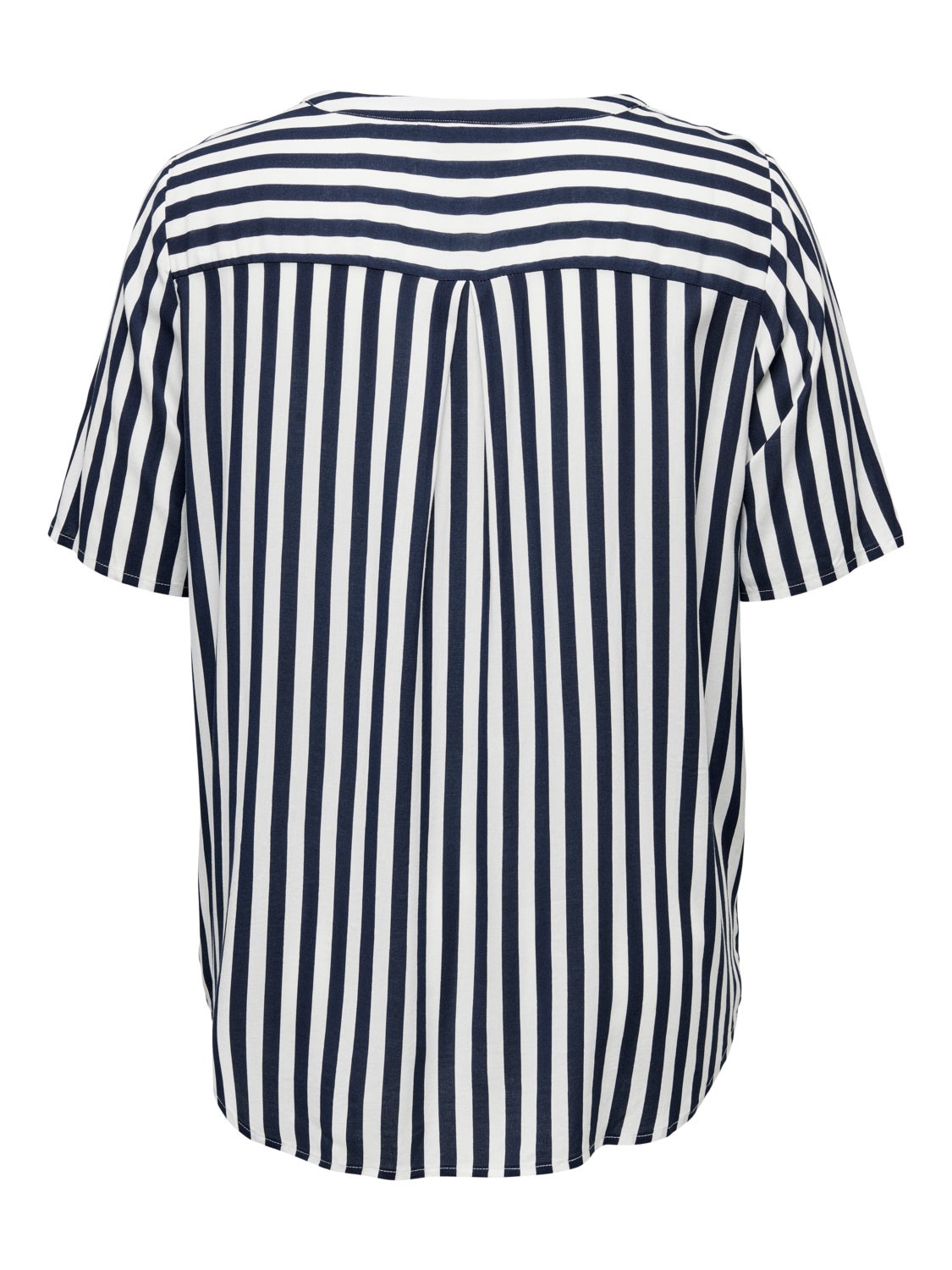 Curvy viscose Short Sleeved Top