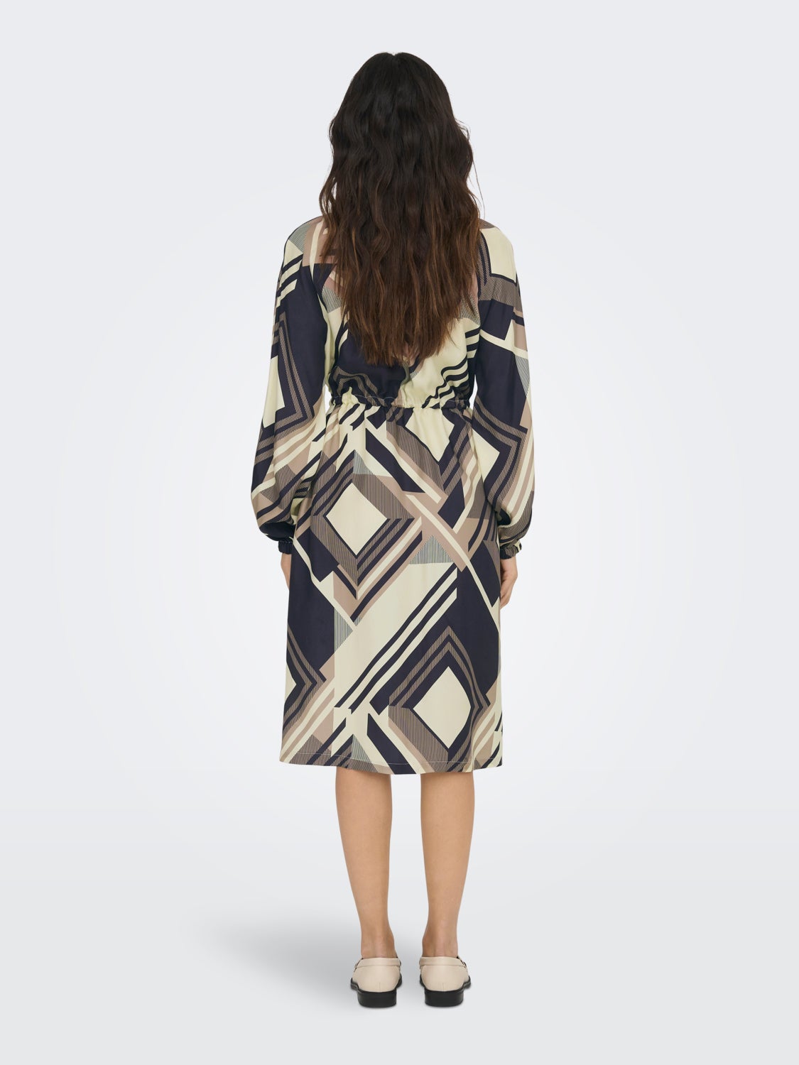 Regular Fit Shirt collar Long dress