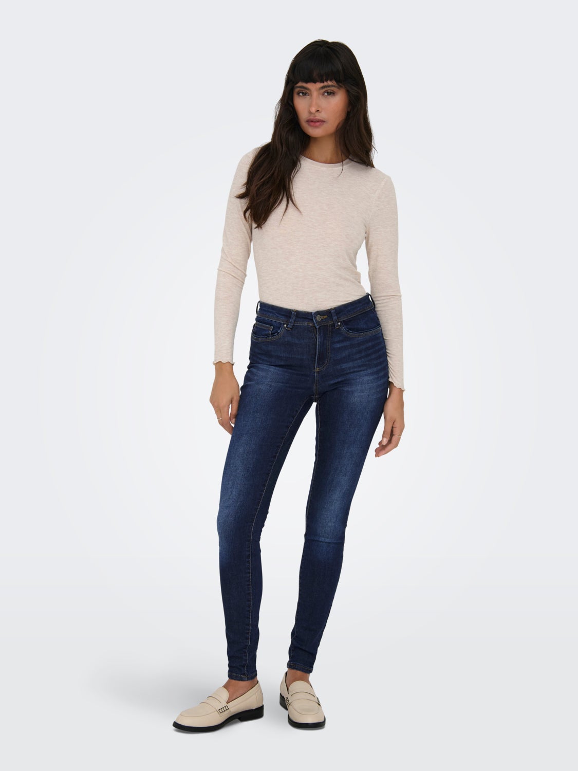 Skinny Fit Mid waist Tall Jeans