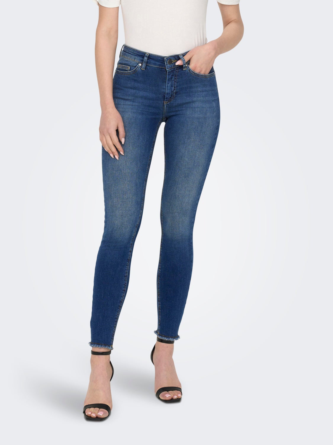 ONLBlush mid ankle Skinny fit jeans