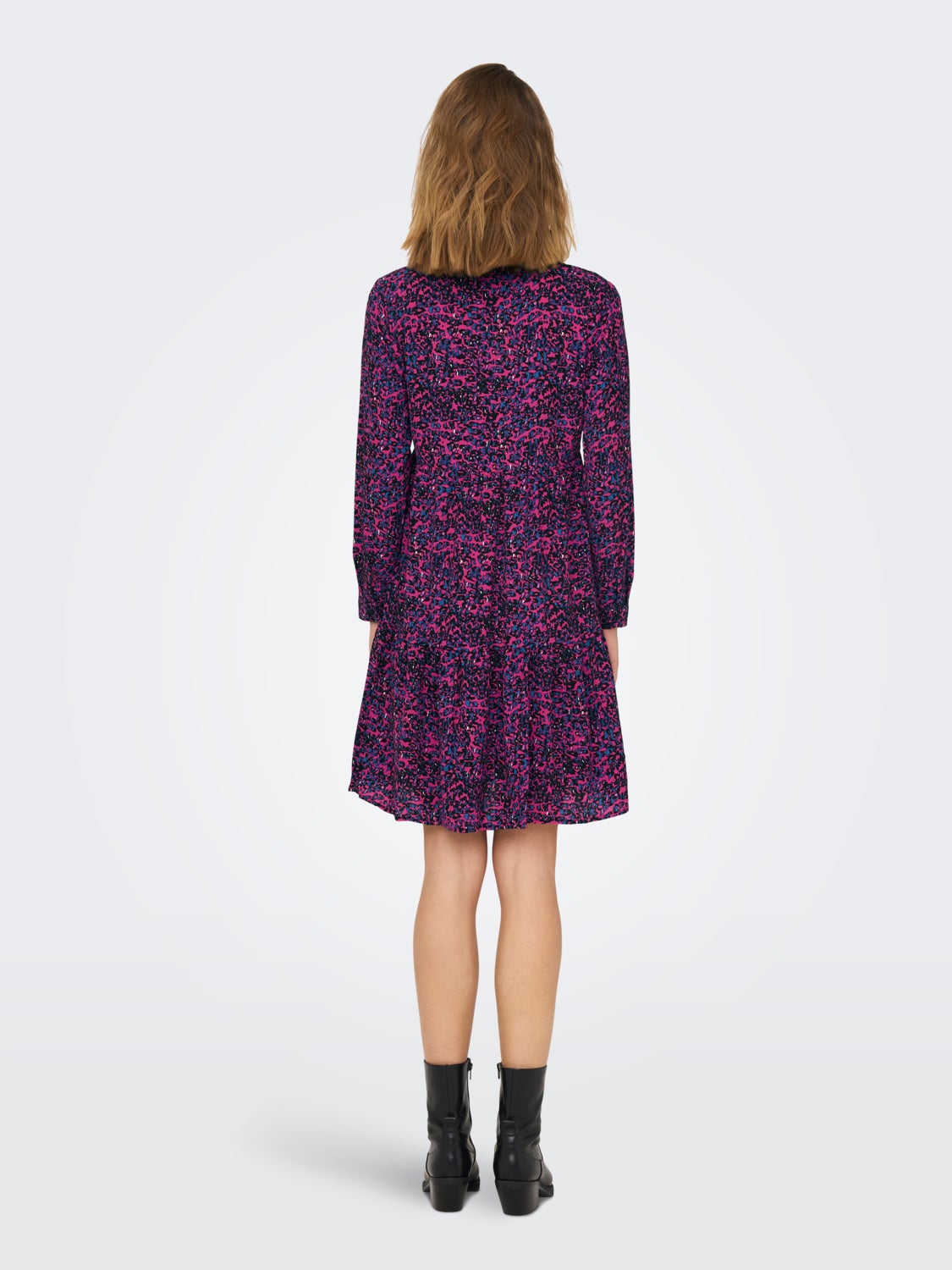 Mini dress with print