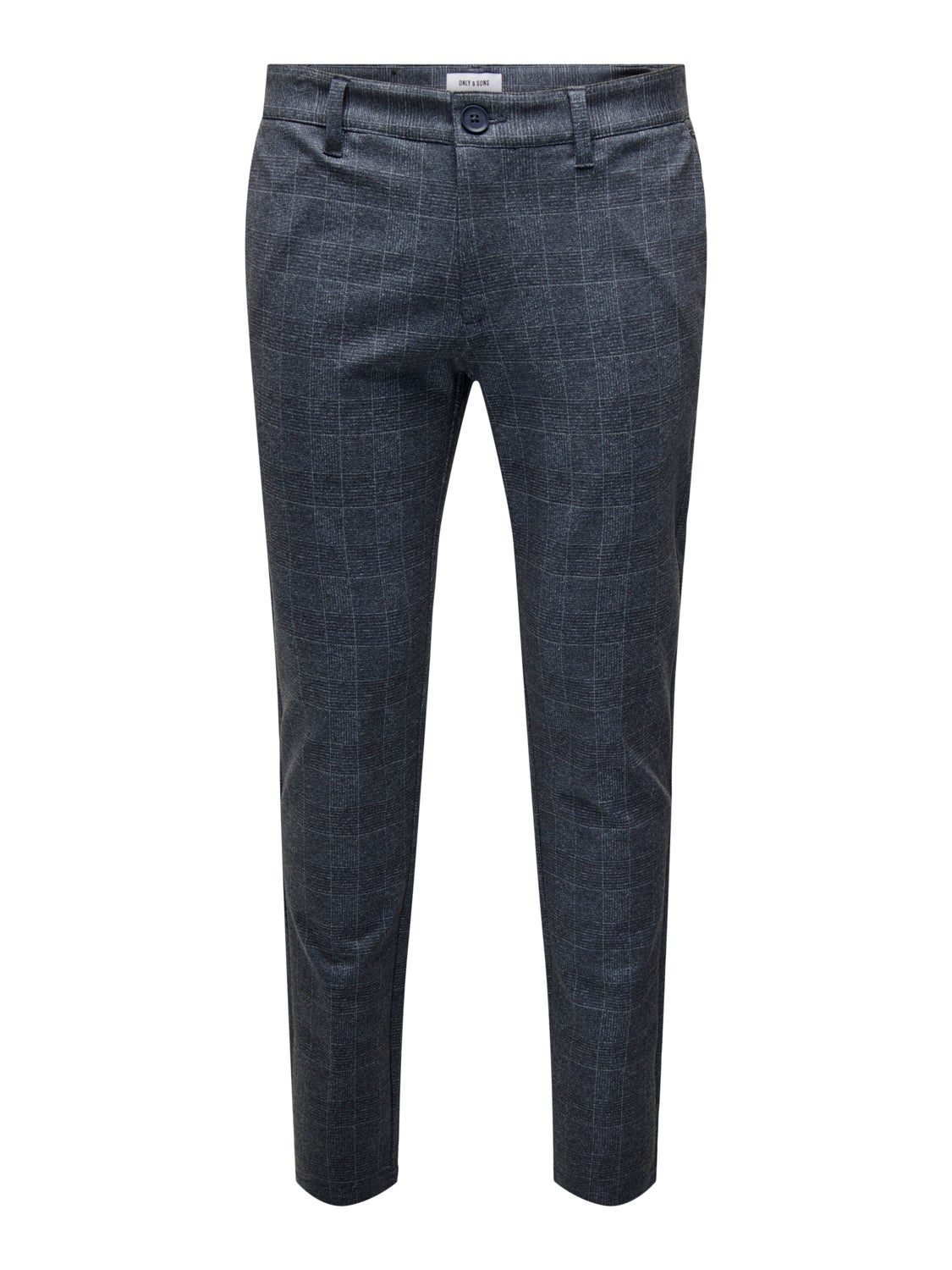 Checkered chinos