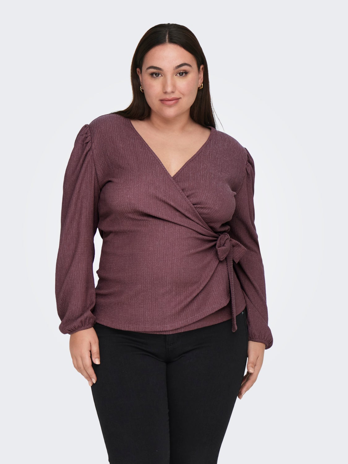 Curvy Wrap Top