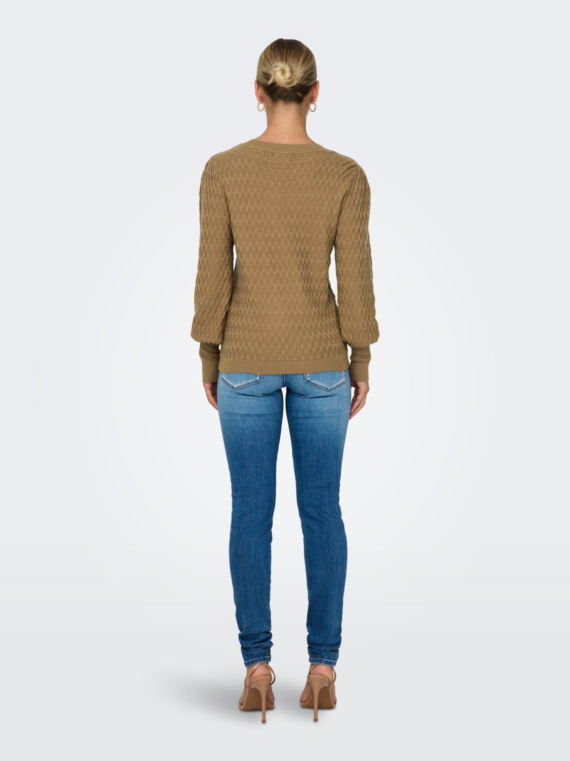 Structured Knitted Pullover