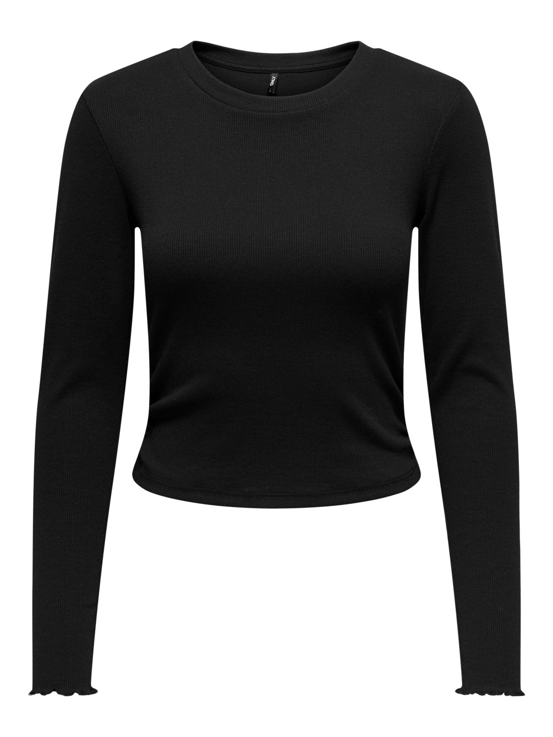 O-neck top with long sleeves