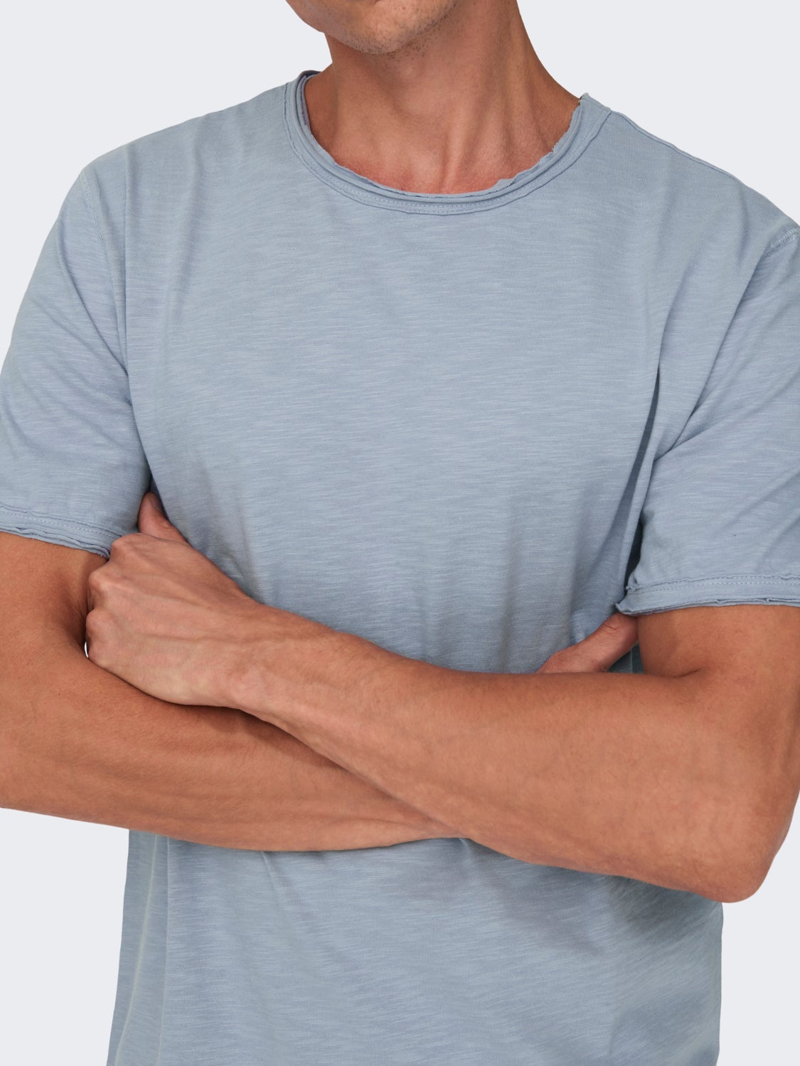 Basic o-hals t-shirt