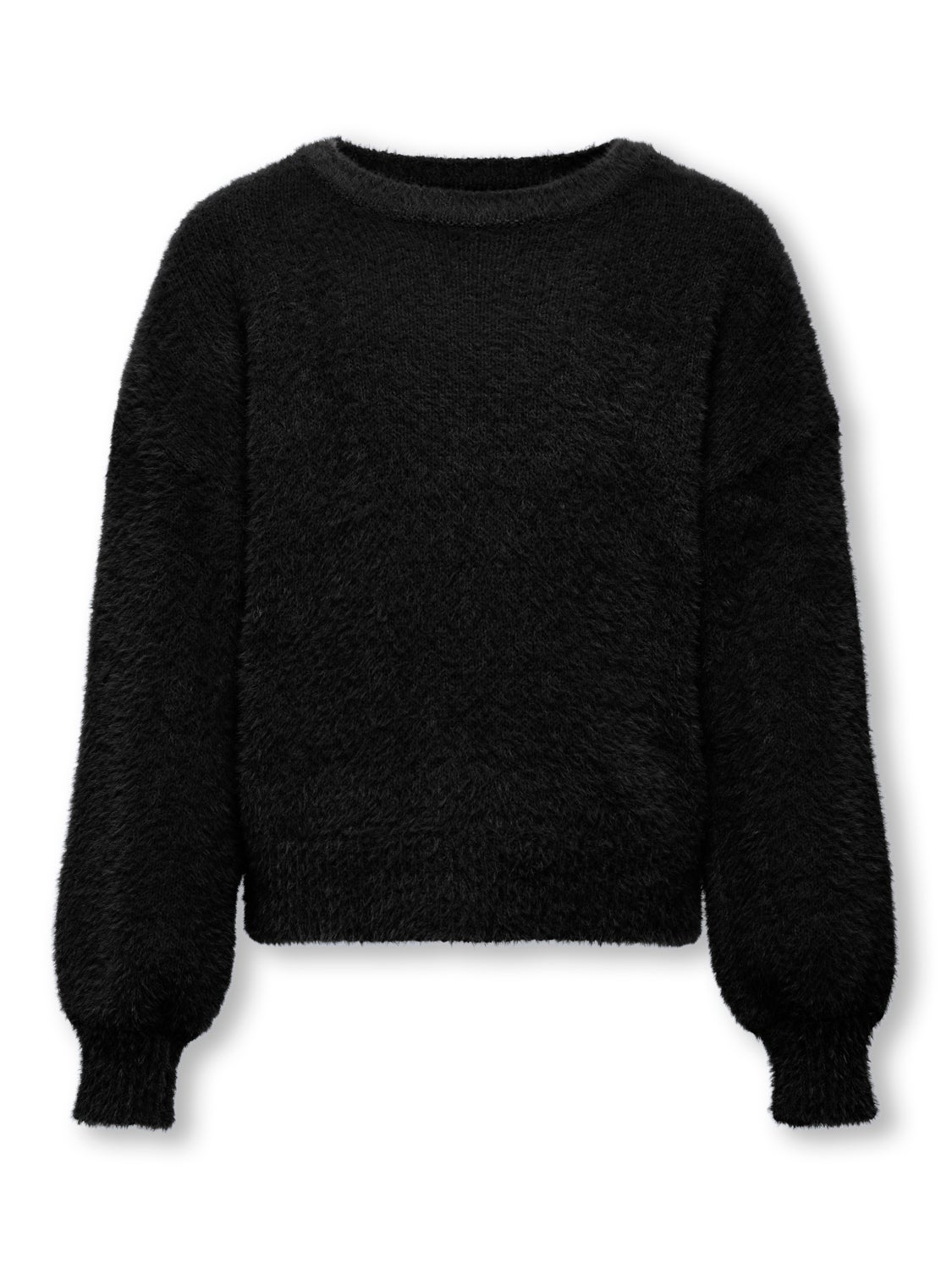 O-neck knitted pullover