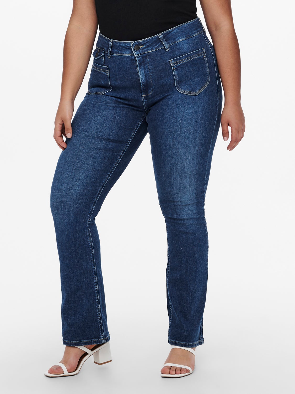 CARZABBA HW BOOTCUT  JEANS  MBD