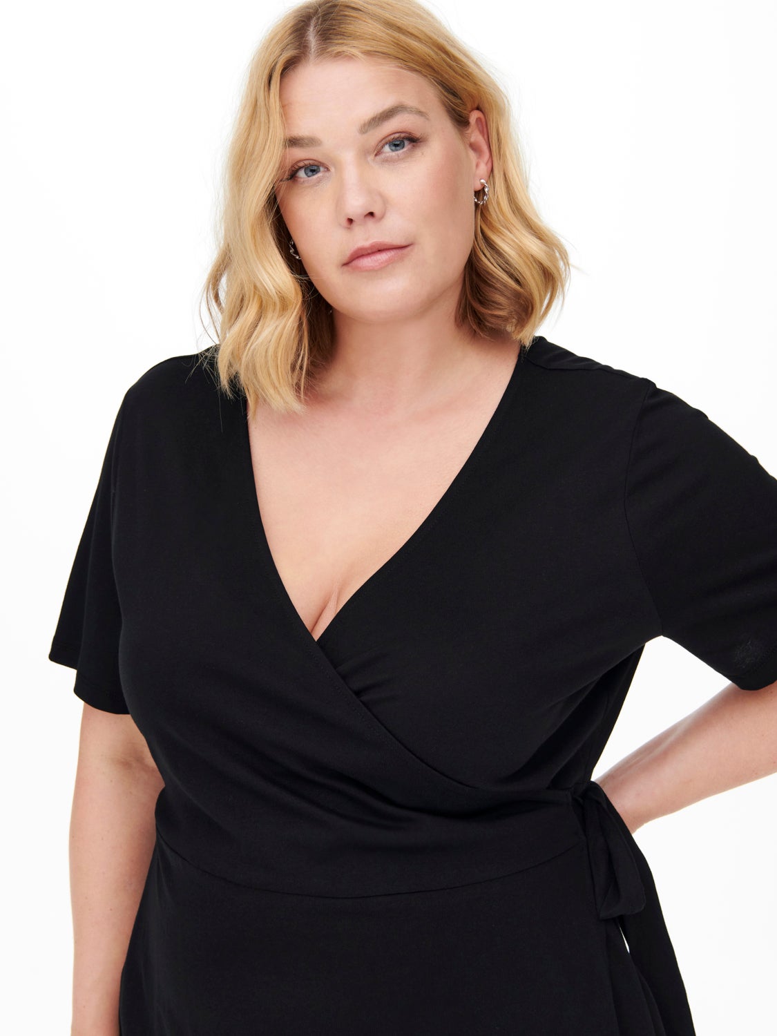 Curvy Wrap Dress