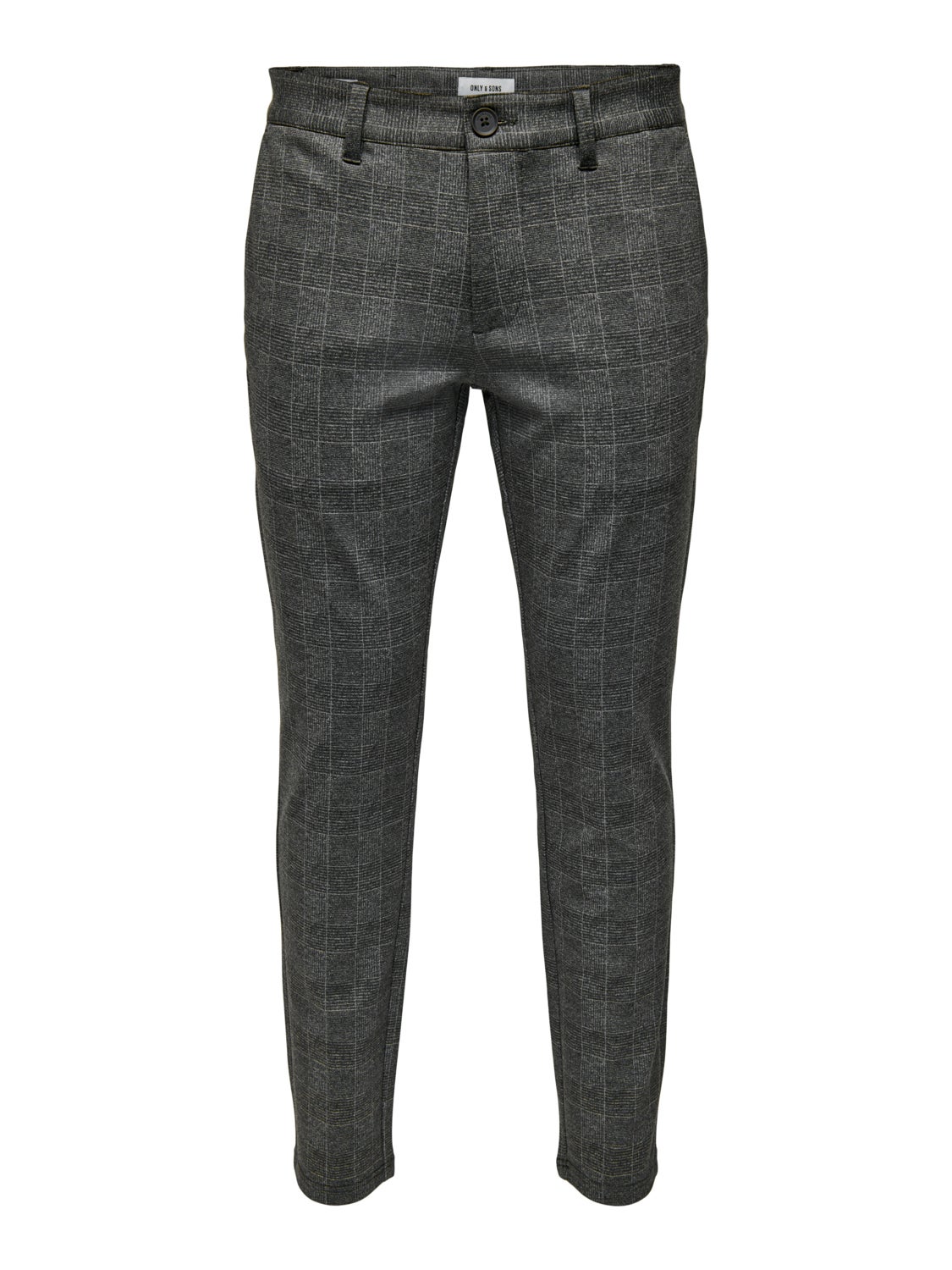Checkered chinos