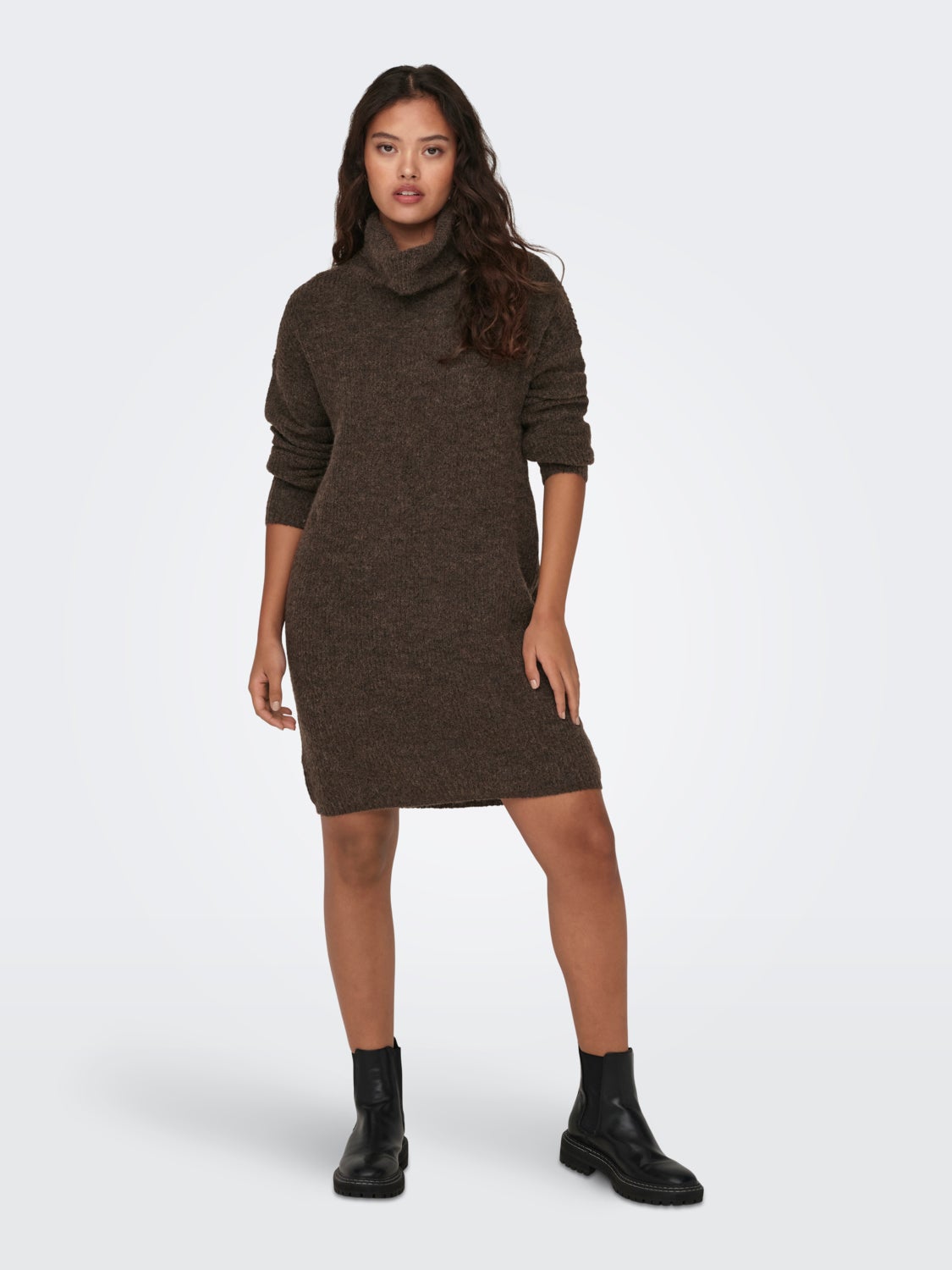 Roll neck Knitted Dress