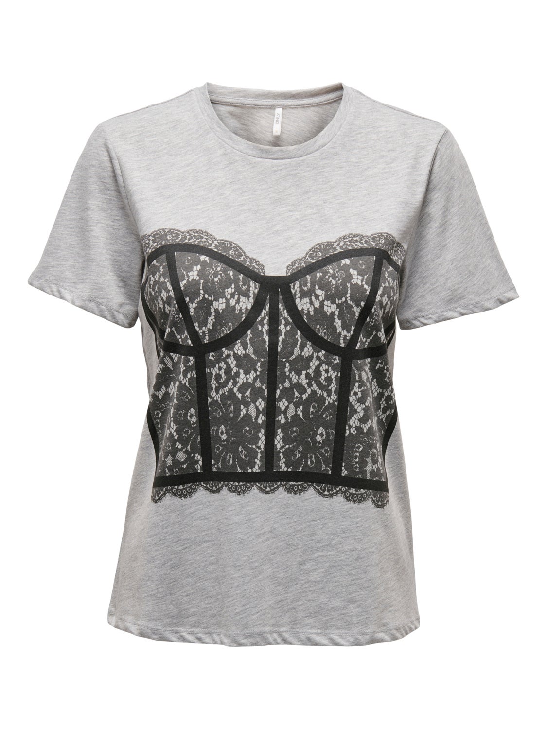 Bustier Short Sleeved Top