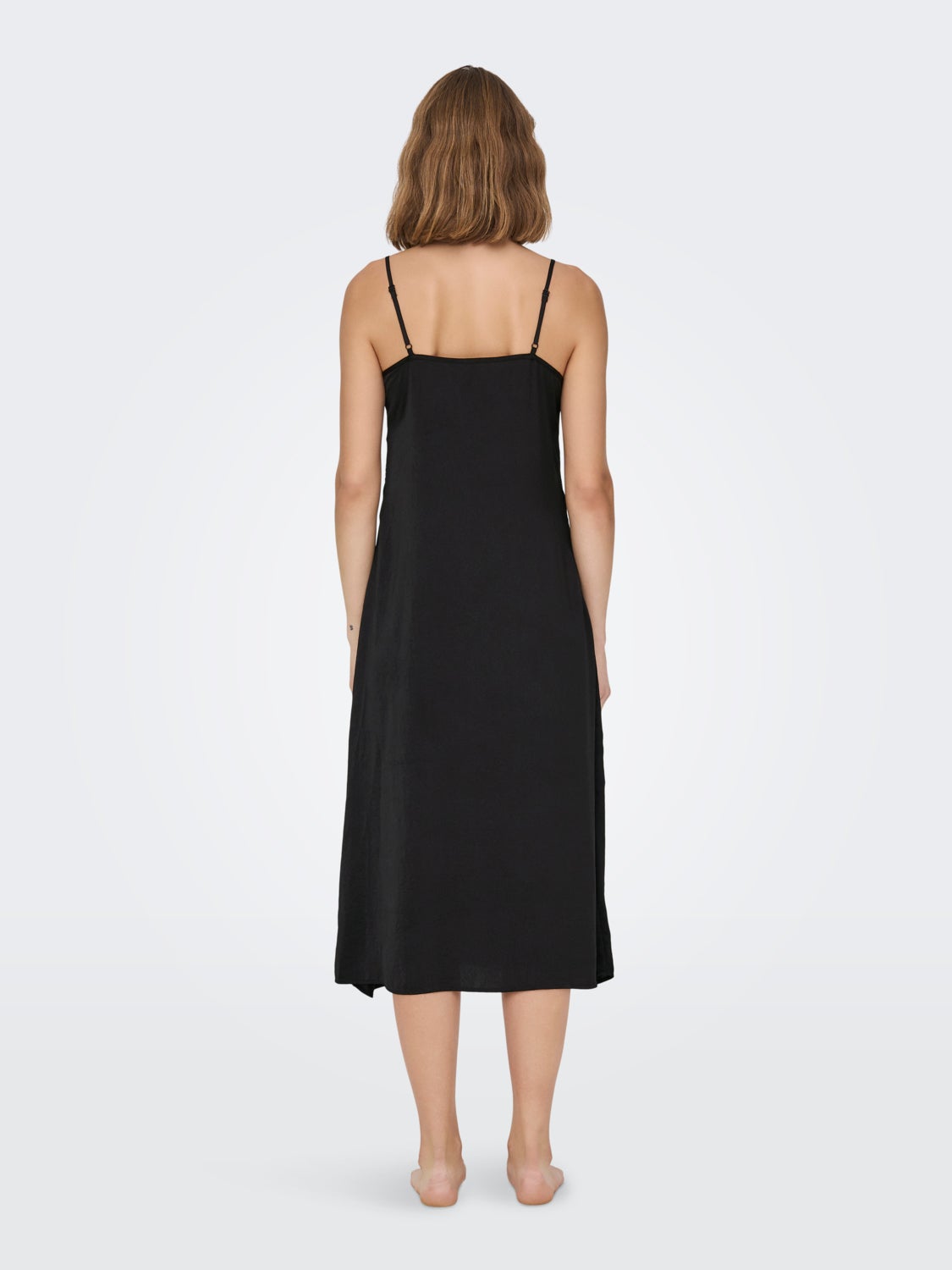 Satin nightdress midi