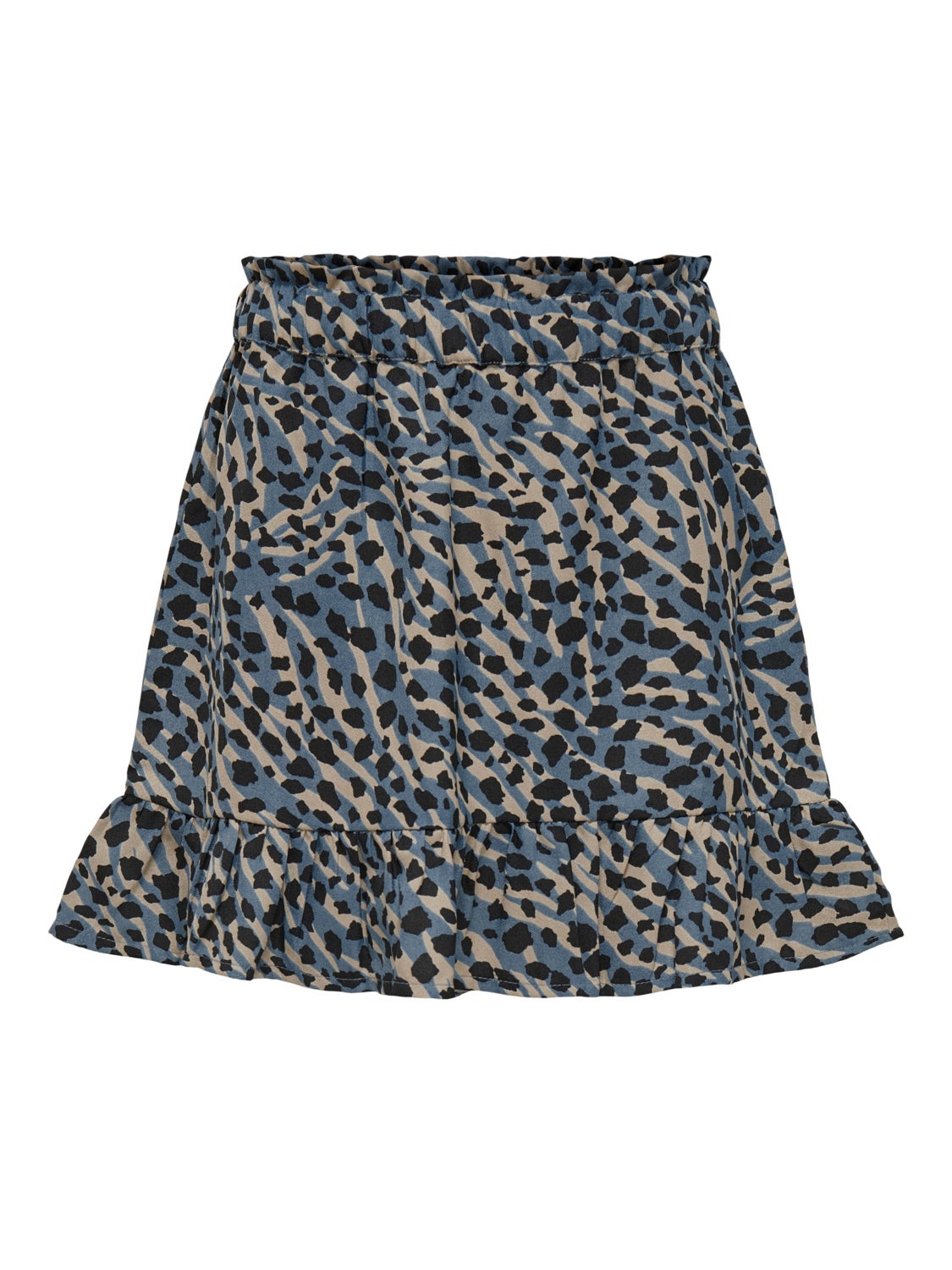 Patterned frill Skirt