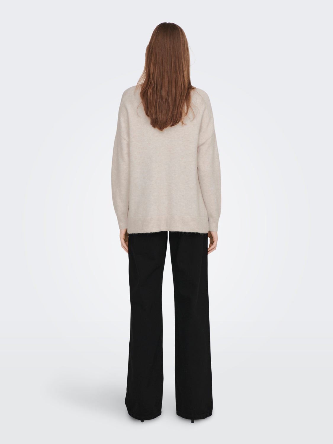 Solid colored Knitted Pullover