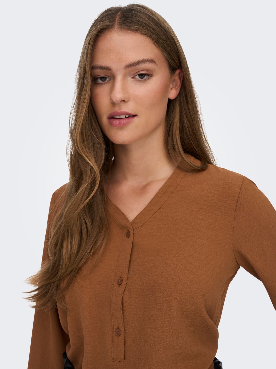 V-neck placket Shirt