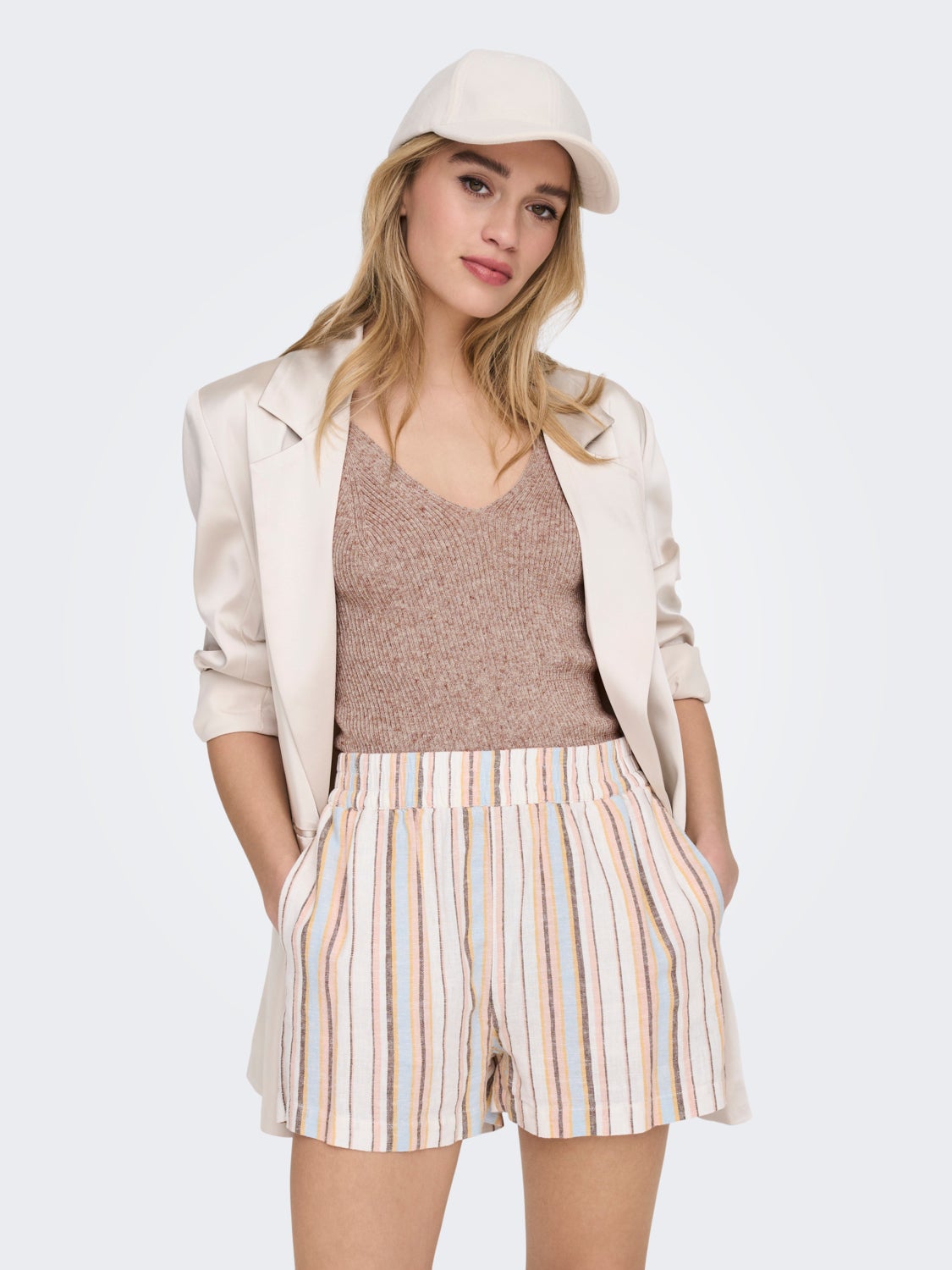 Sleeveless Knitted Top