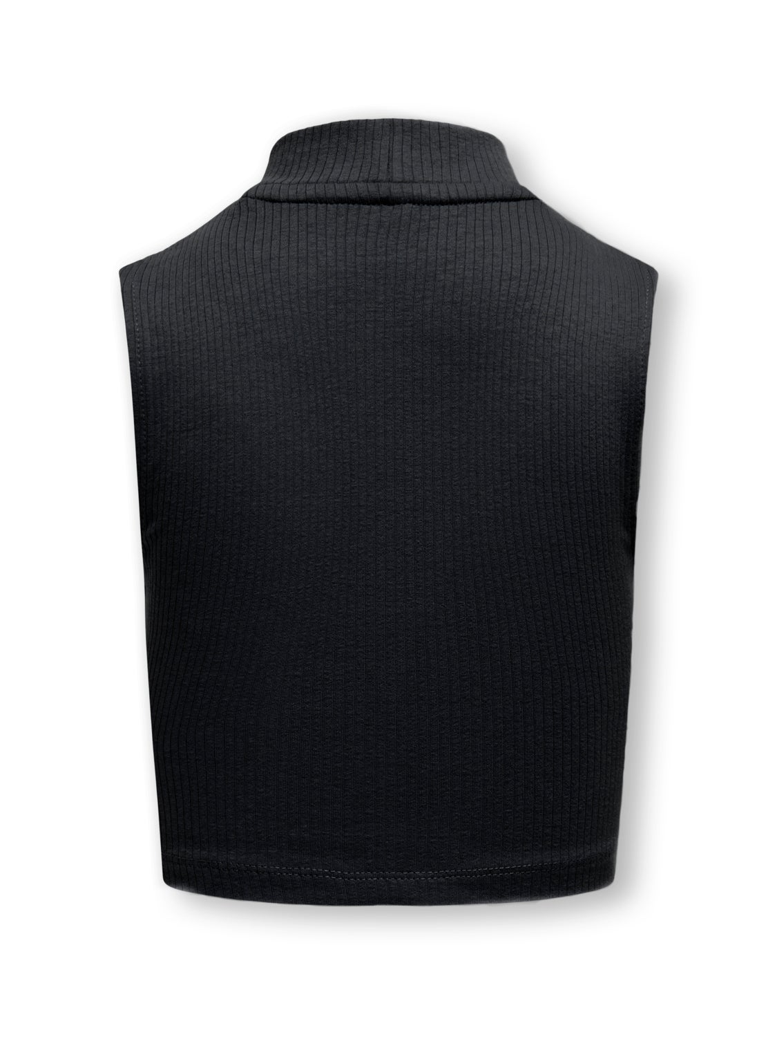 Cropped High Neck Top