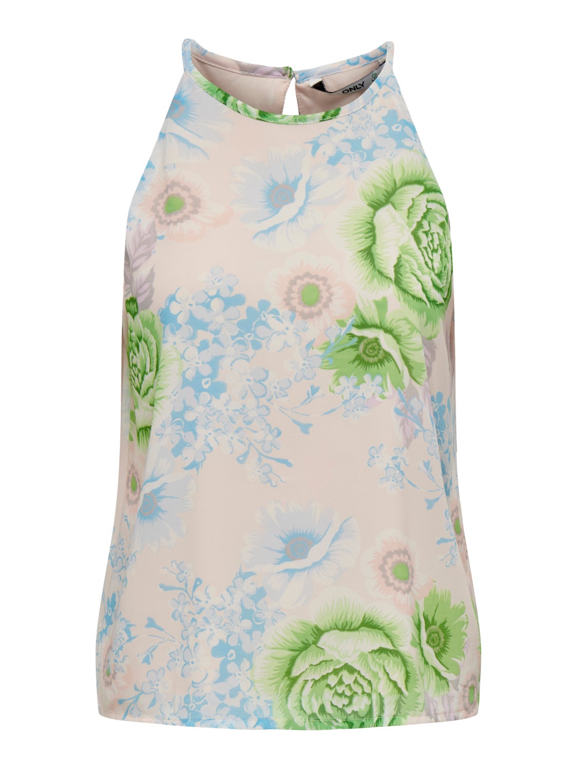 Halterneck Top with cut-out back