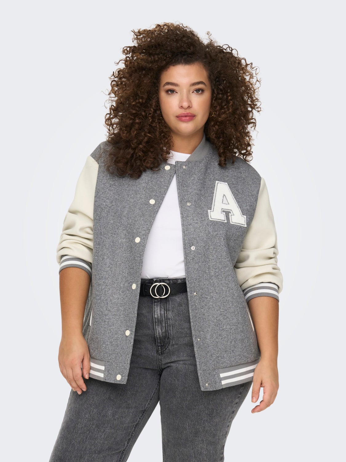 Curvy Bomber Jacket