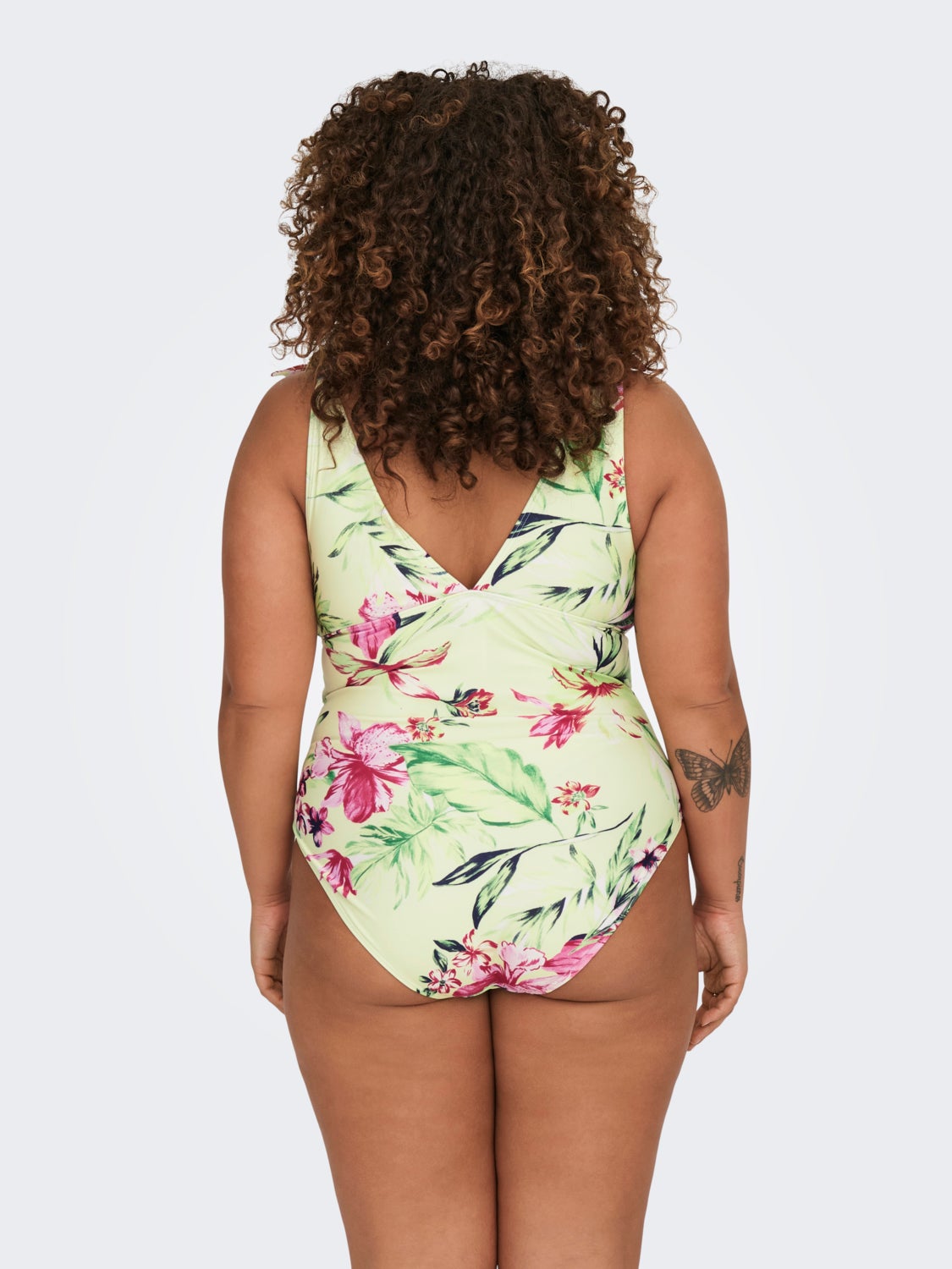 Curvy Swimsuit With Bow Details