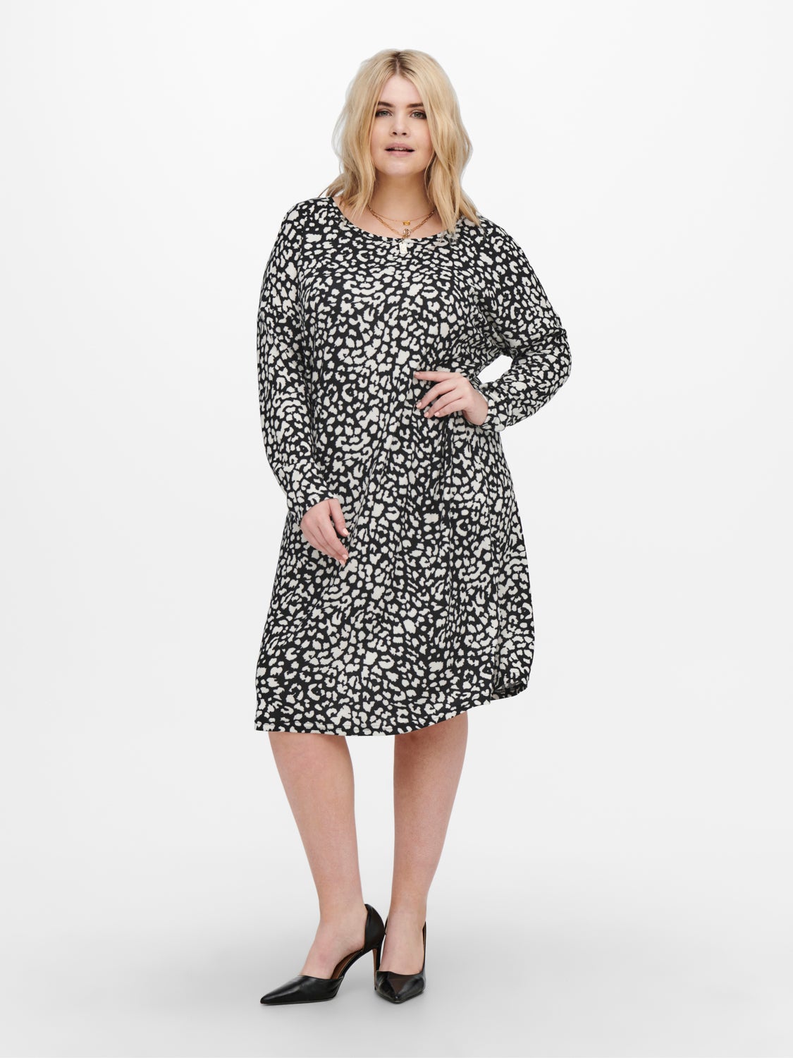 Curvy printed Dress