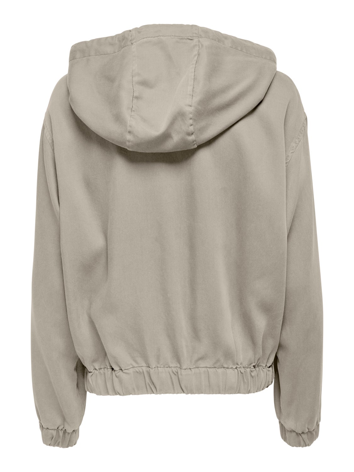 Short Jacket With Adjustable Hood