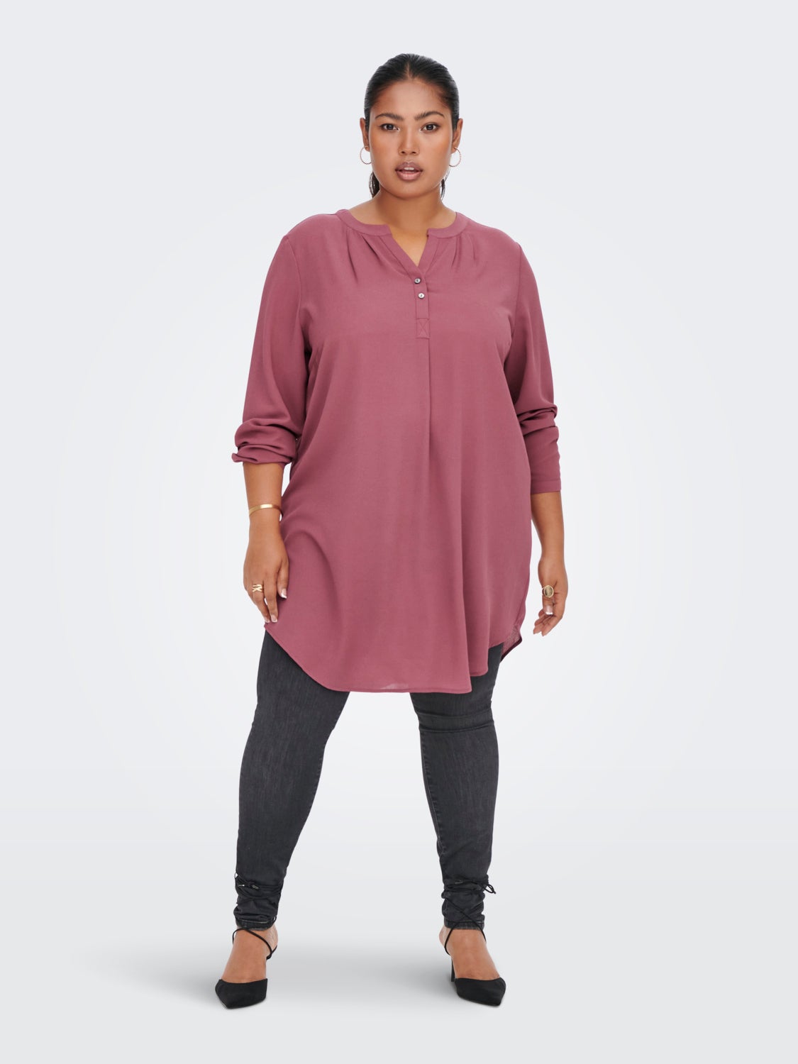 Curvy long tunic Shirt