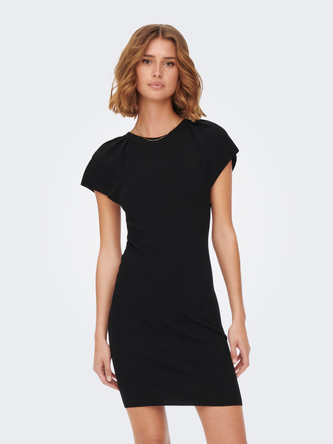 Short sleeved Knitted Dress