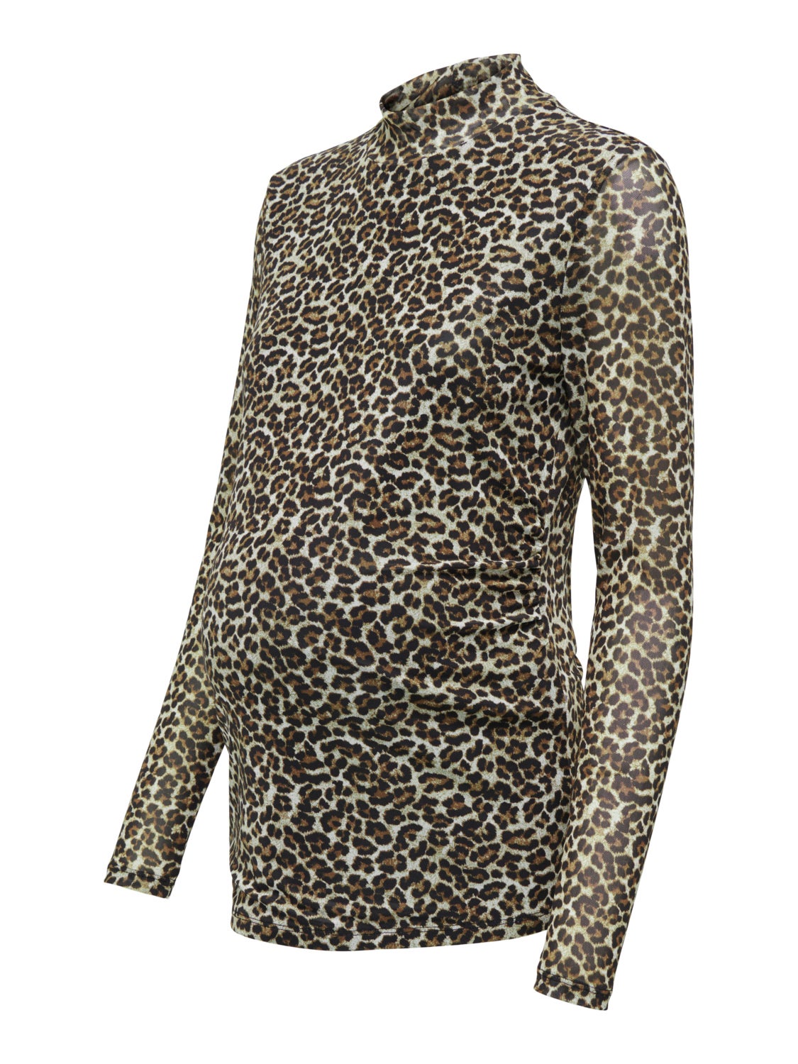 Mama printed mesh top