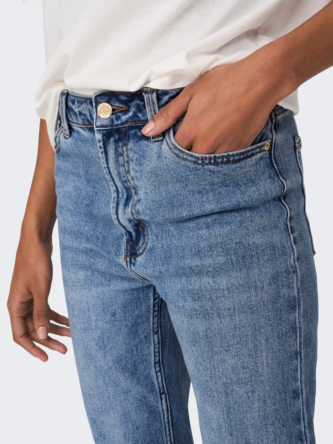 ONLEmily life hw ankle Straight fit jeans