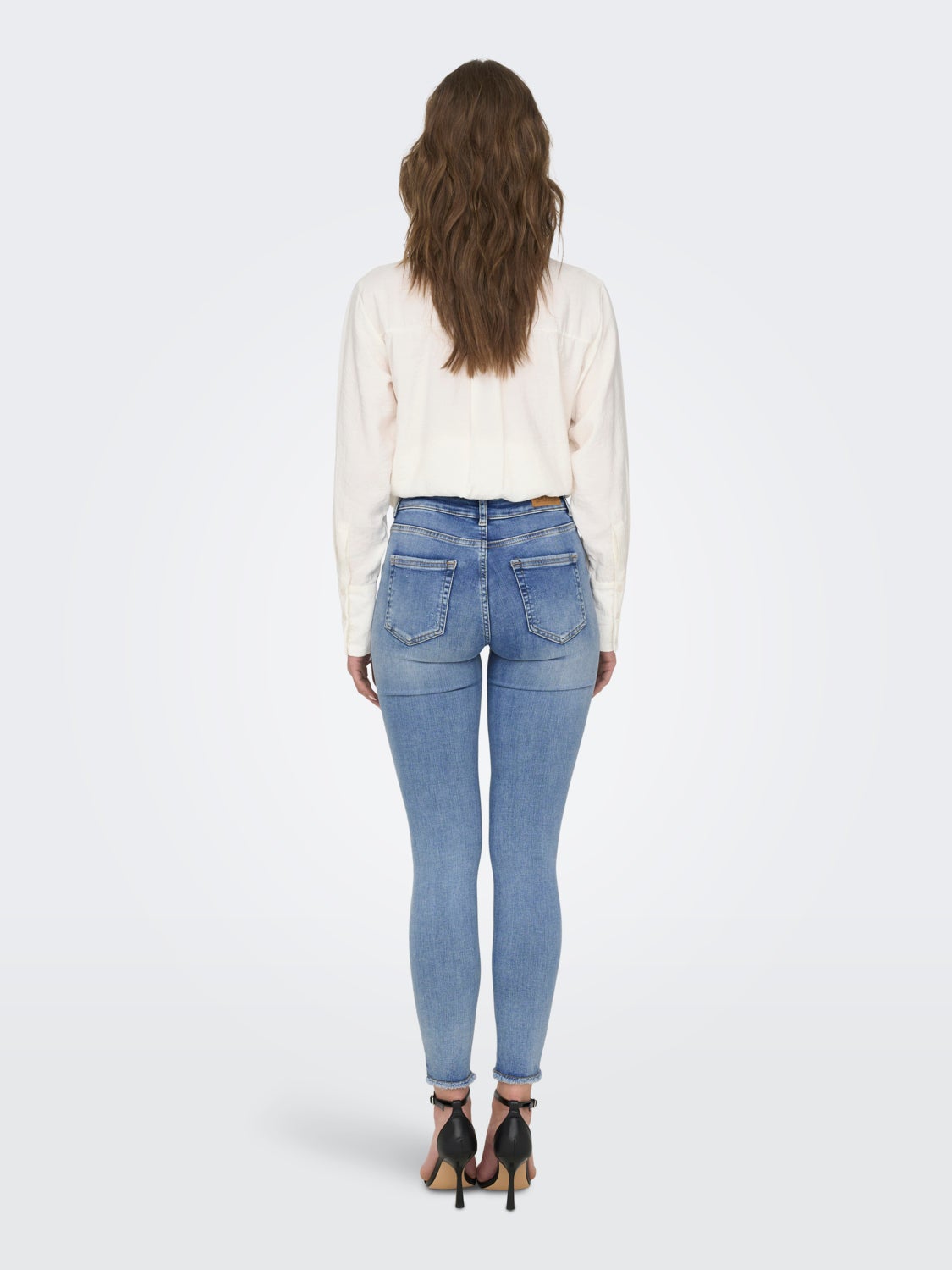 ONLBLUSH LIFE MID RW AK DT Skinny fit jeans