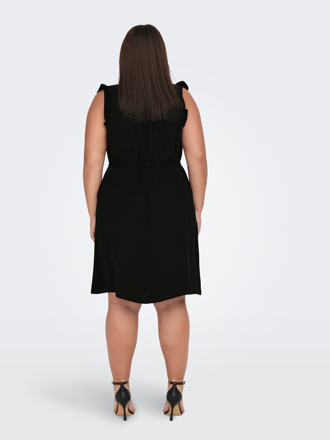Curvy v-neck dress